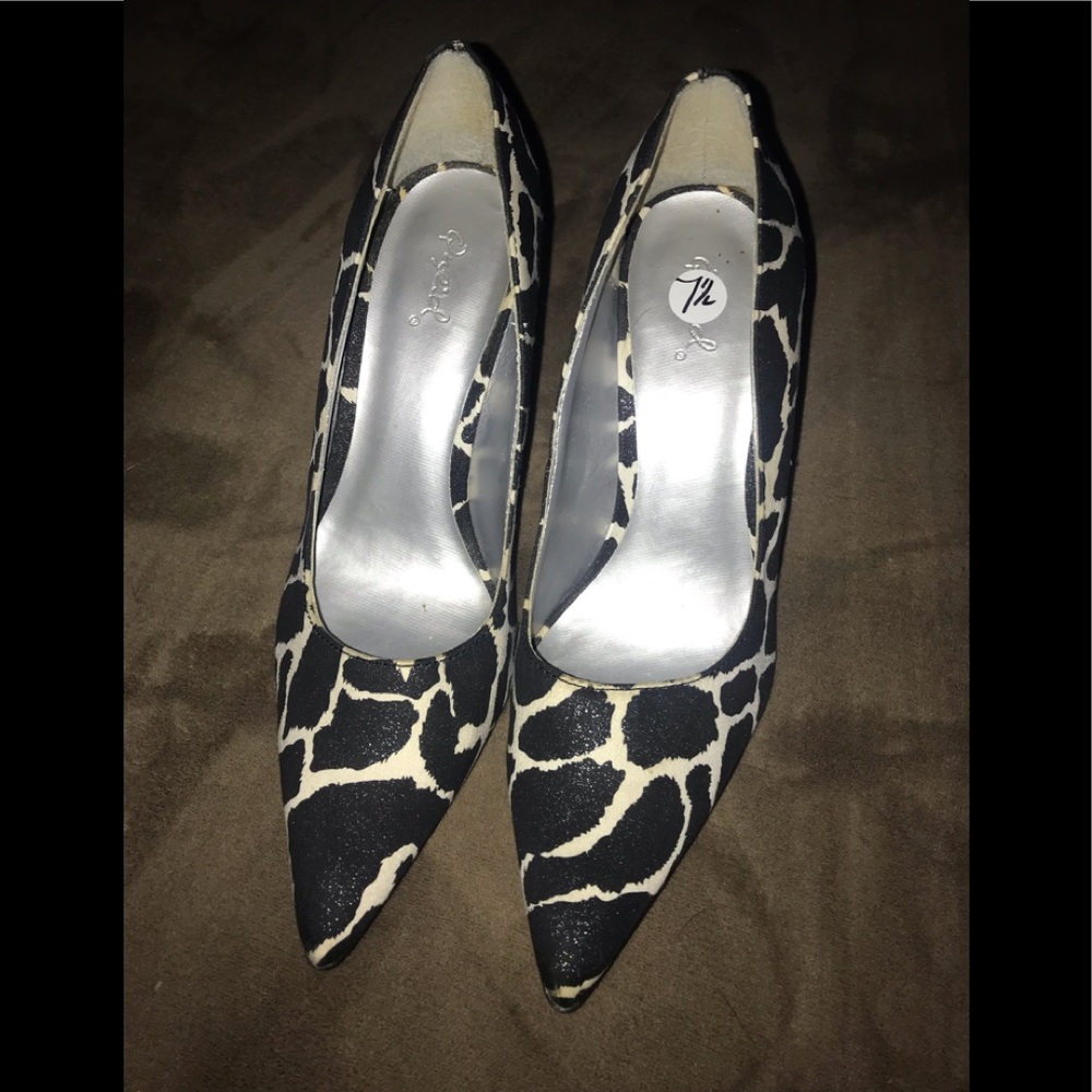 Flashy funky shoes
